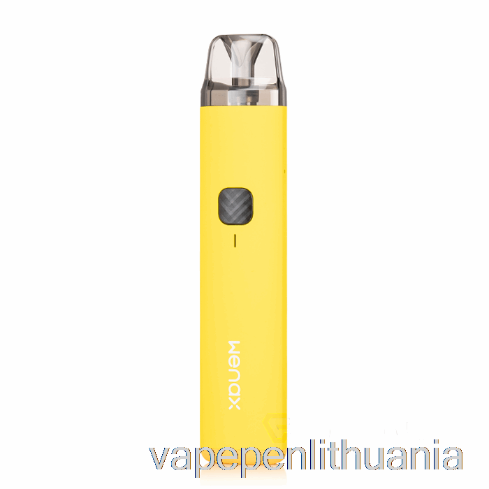 Geek Vape Wenax H1 Pod Sistema Citrinos Geltonumo Vape Skystis